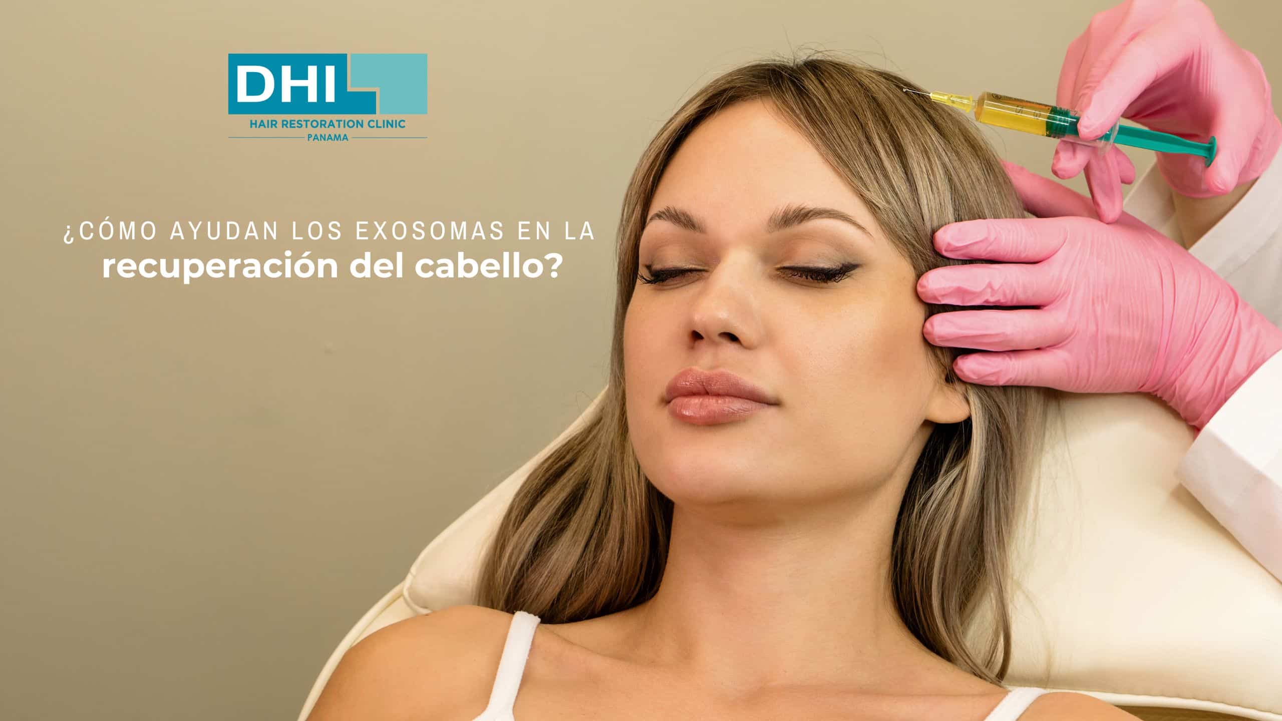 ¿Cómo ayudan los exosomas en la recuperación del cabello?